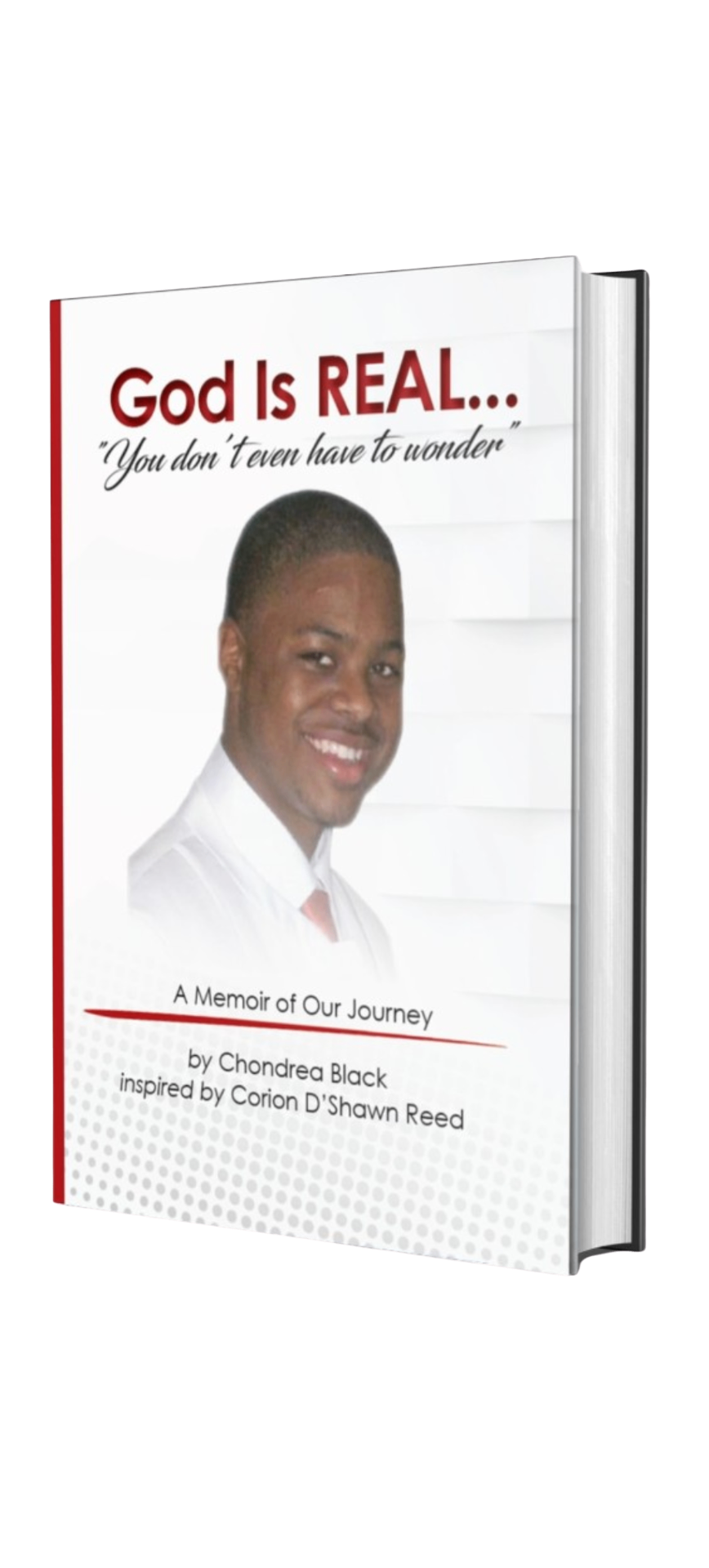 God Is REAL... book cover mockup by Chondrea Black
